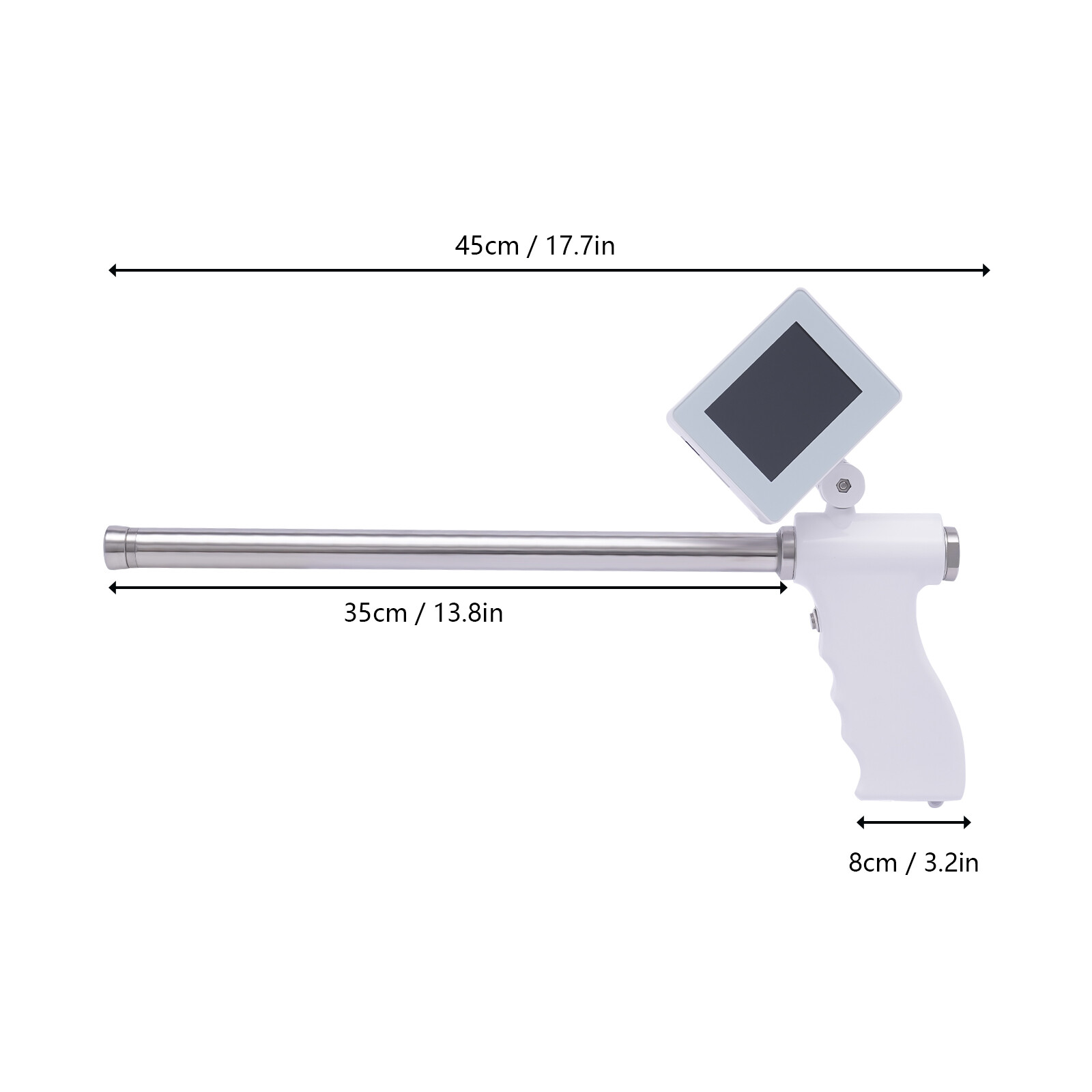 Visual Artificial Insemination Gun Cow Kit Camera with 360° Adjustable Screen