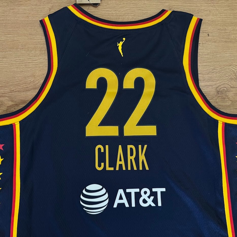 New Nike Caitlin Clark #22 Indiana Fever Jersey WNBA Explorer Victory Size Large