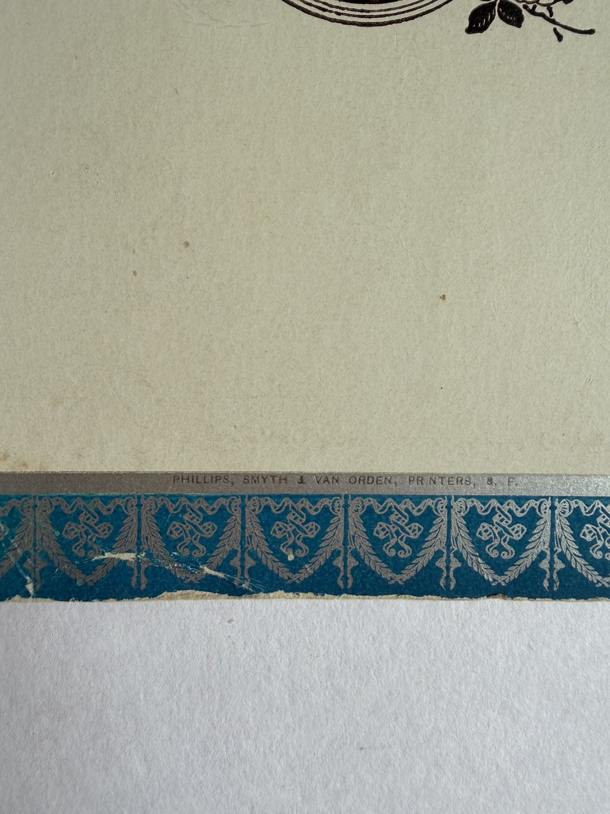 Antique 1902 Program Playbill Loring Club San Francisco Hiawatha & Minnehaha