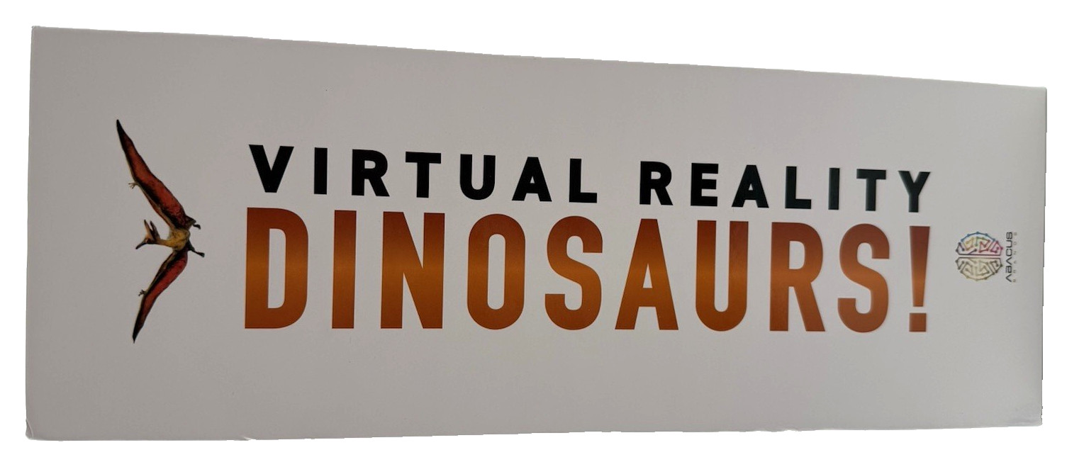 Virtual Reality Dinosaurs! with DK Book | Fossil Dig-Out Project Science Kit NEW