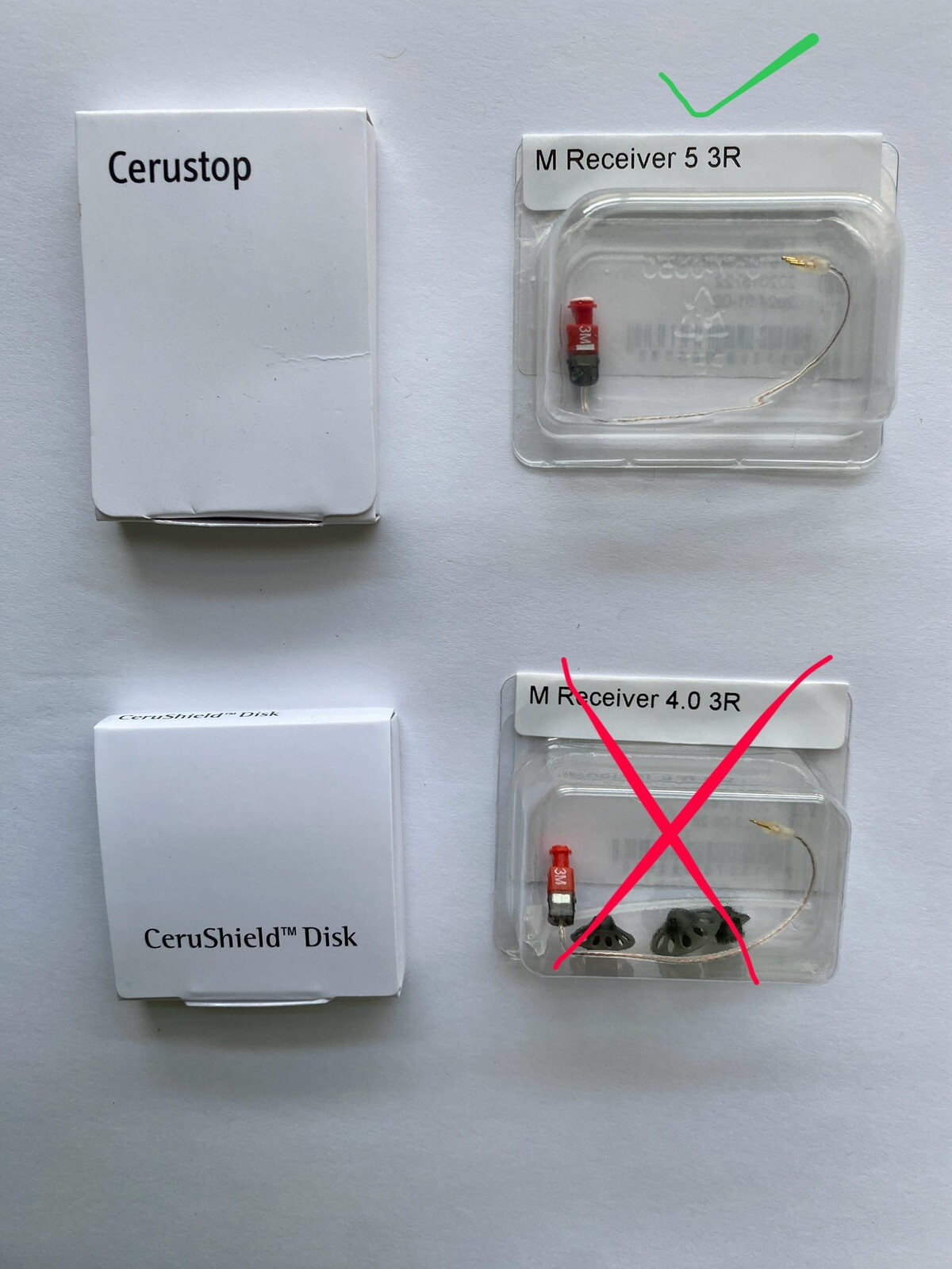 5.0 Phonak Lumity Marvel Paradise / Unitron Moxi Blu Vivante Receiver Wire NEW