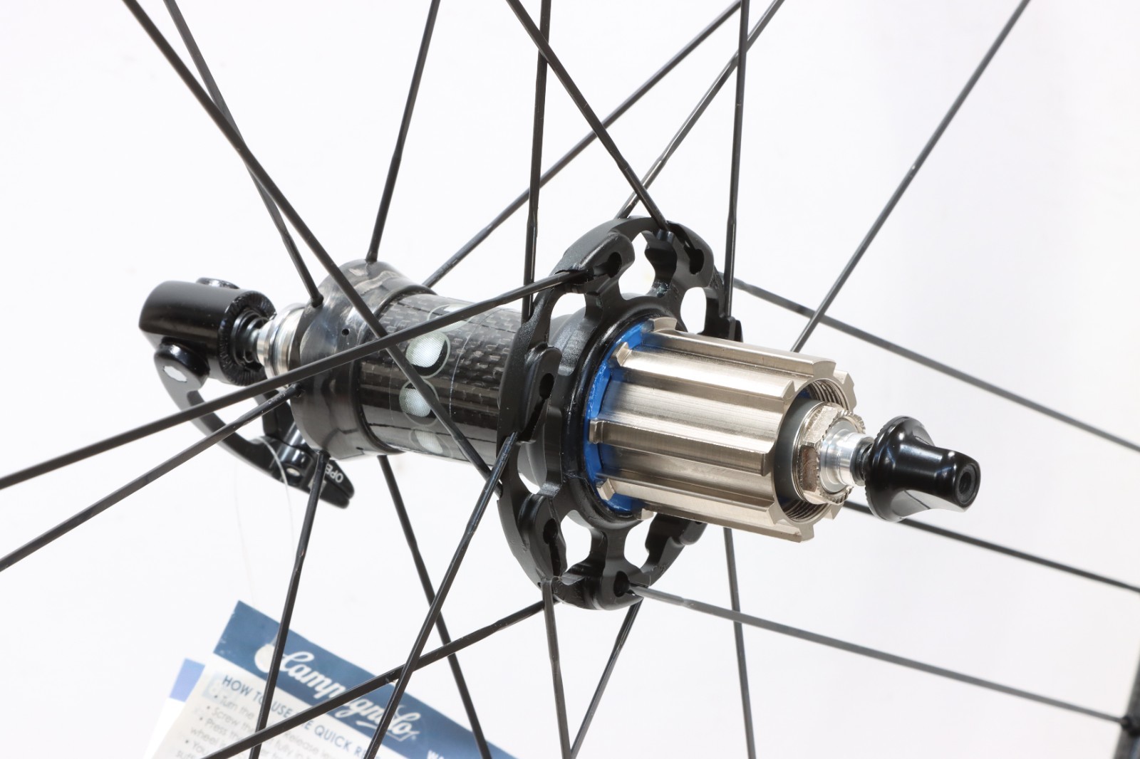 Campagnolo Bora Ultra 35 Carbon Clincher Dark Wheelset Campy 10/11s RIM QR NEW