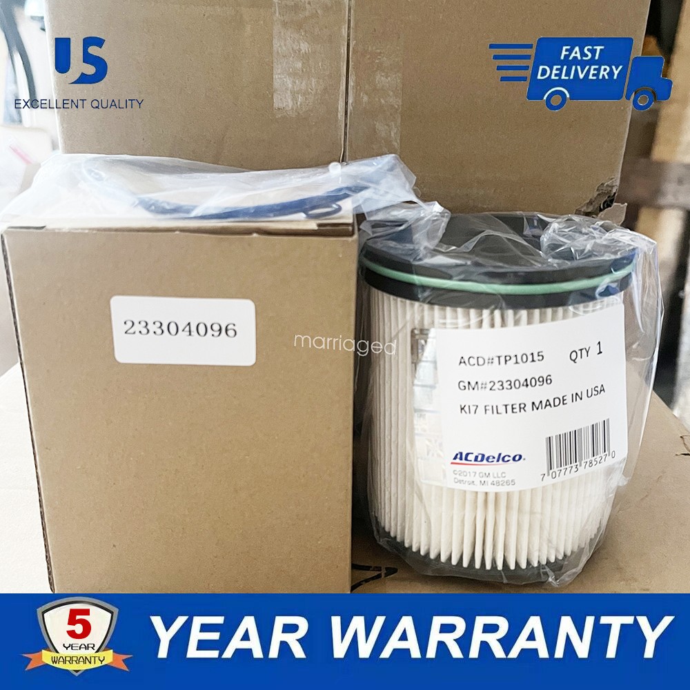 Genuine OEM 6.6L Pro Fuel Filter Kit & Gaskets 23304096 TP1015 for Chevrolet USA