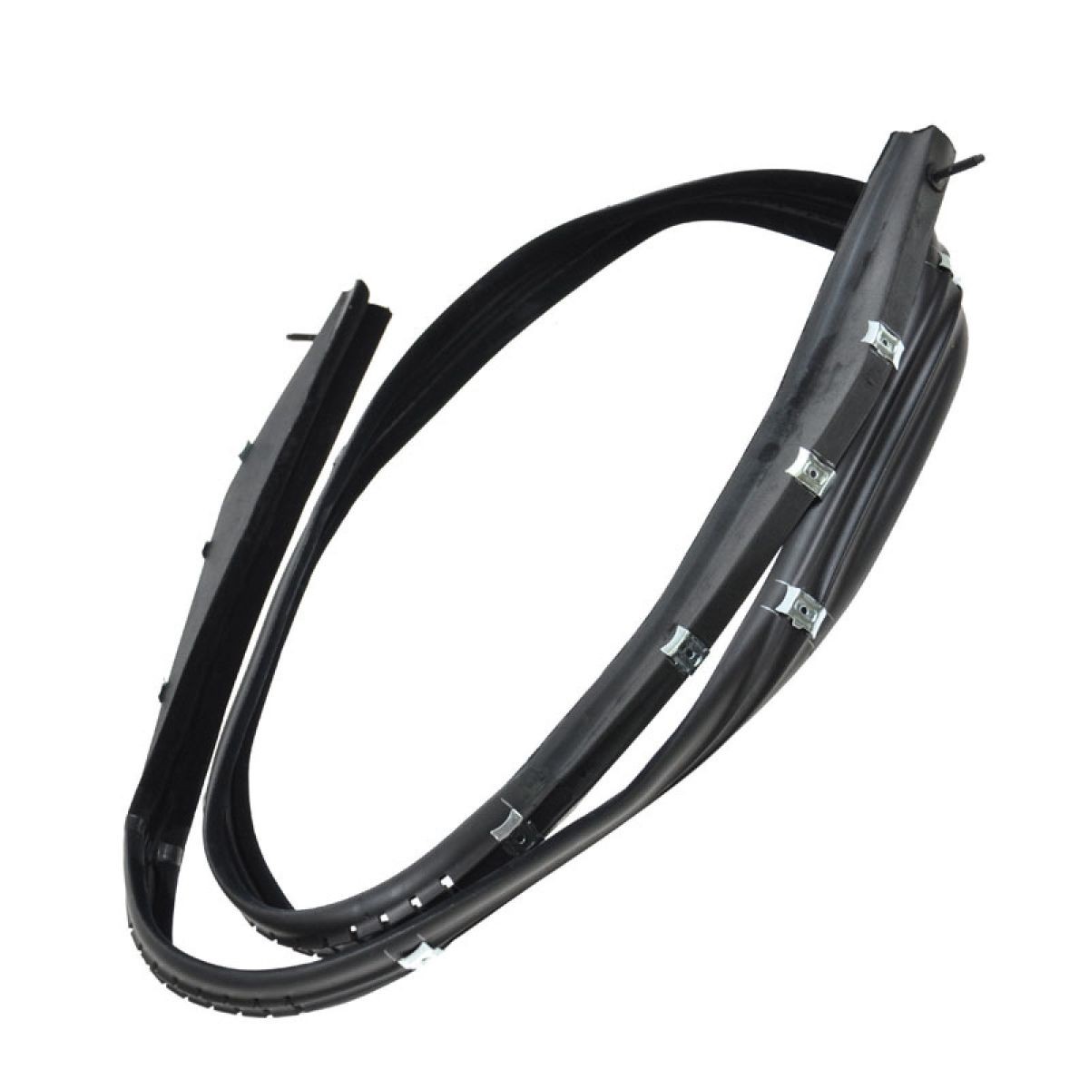 Rear Gate Glass Upper Run Channel Weatherstrip Seal for 76-91 Chevy Blazer Jimmy