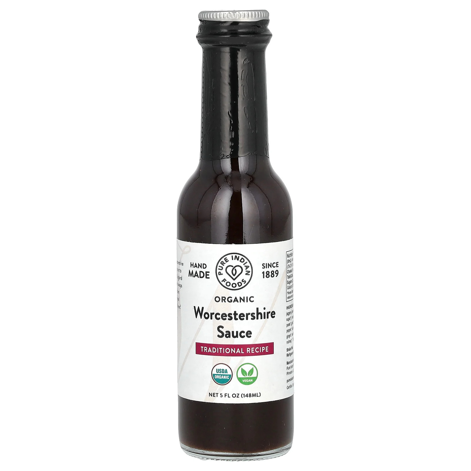 Organic Worcestershire Sauce, 5 fl oz (148 ml)