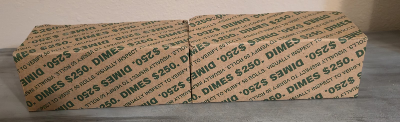 Unsearched Dime Bank Roll Find Silver Dimes & Mercury Dimes Rare Dates