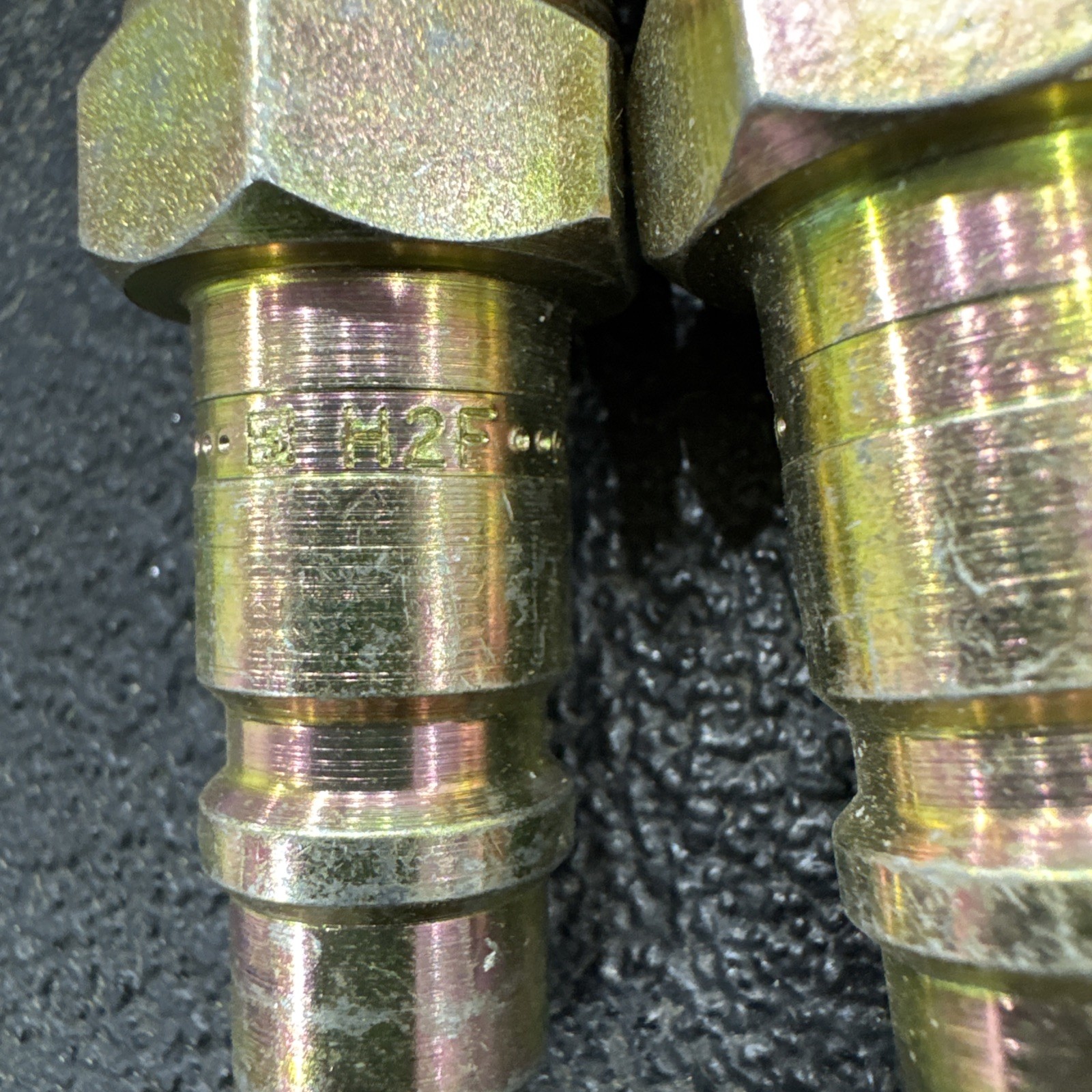 PARKER 1/2" Quick connector Male/Female H2f COUPLER 1/2 NPT FEMALE BRASS Lot B17