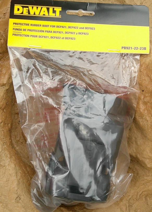 DEWALT ATOMIC 20V MAX* Protective Rubber Boot For DCF921, DCF922 and DCF923