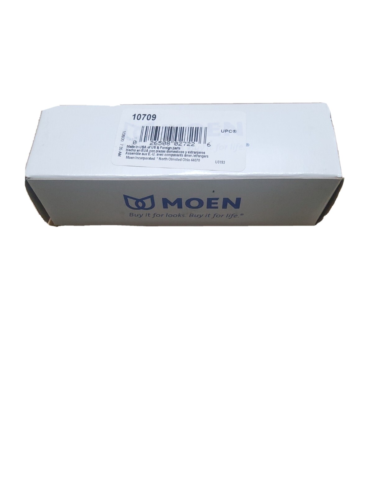 GENUINE OEM MOEN CHROME DRAIN PLUG & SEAT 10709 BATHROOM SINK STOPPER