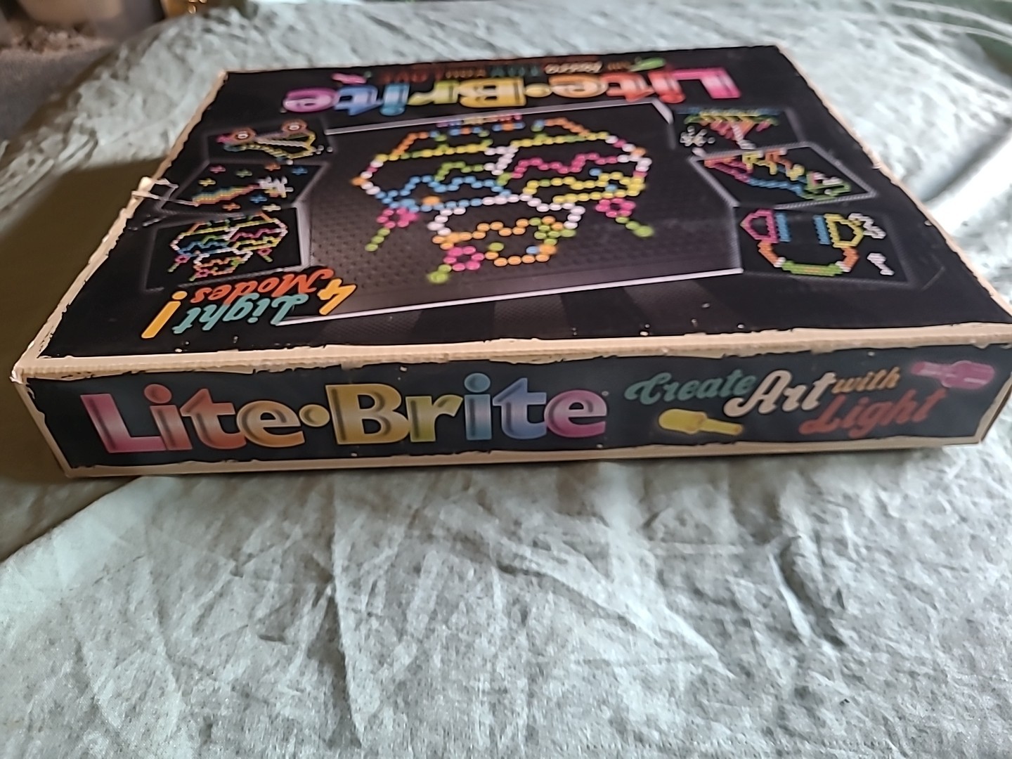 Battery Operated Lite Brite With Original Box