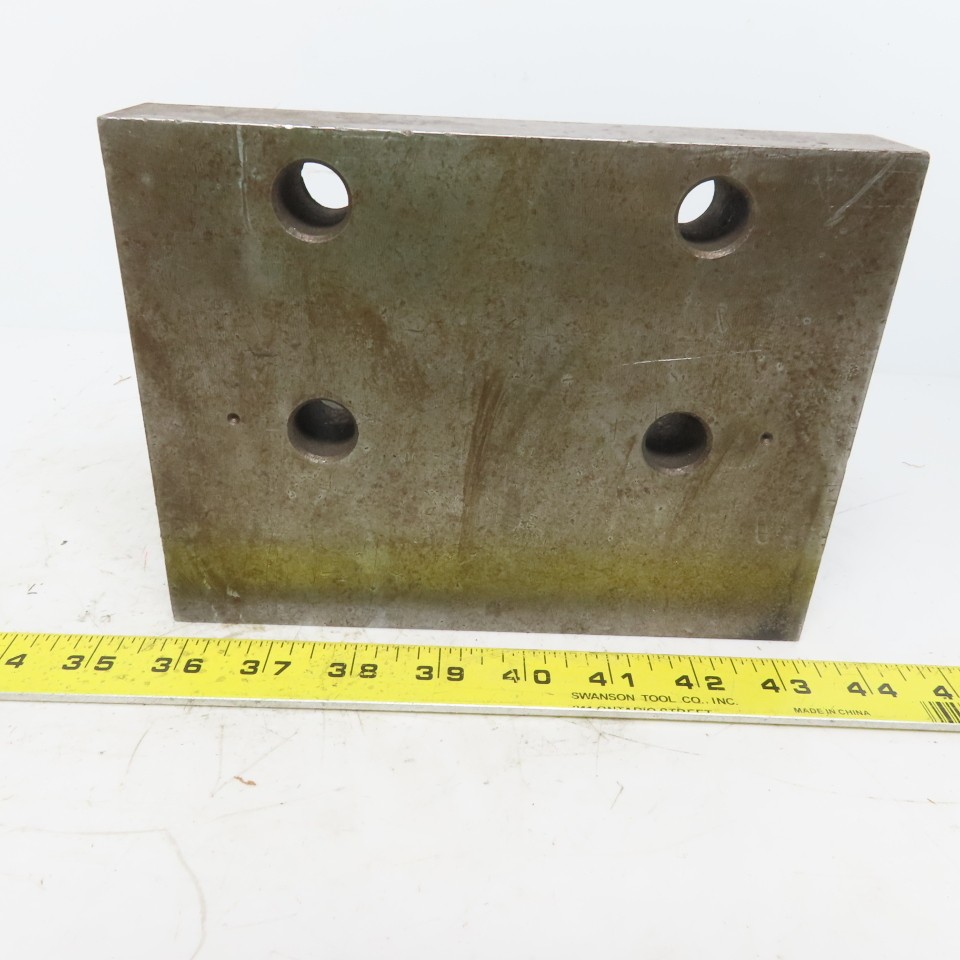 6" x 6" x 8" Steel Precision Right Angle Plate Mill Machining Set-Up Fixture