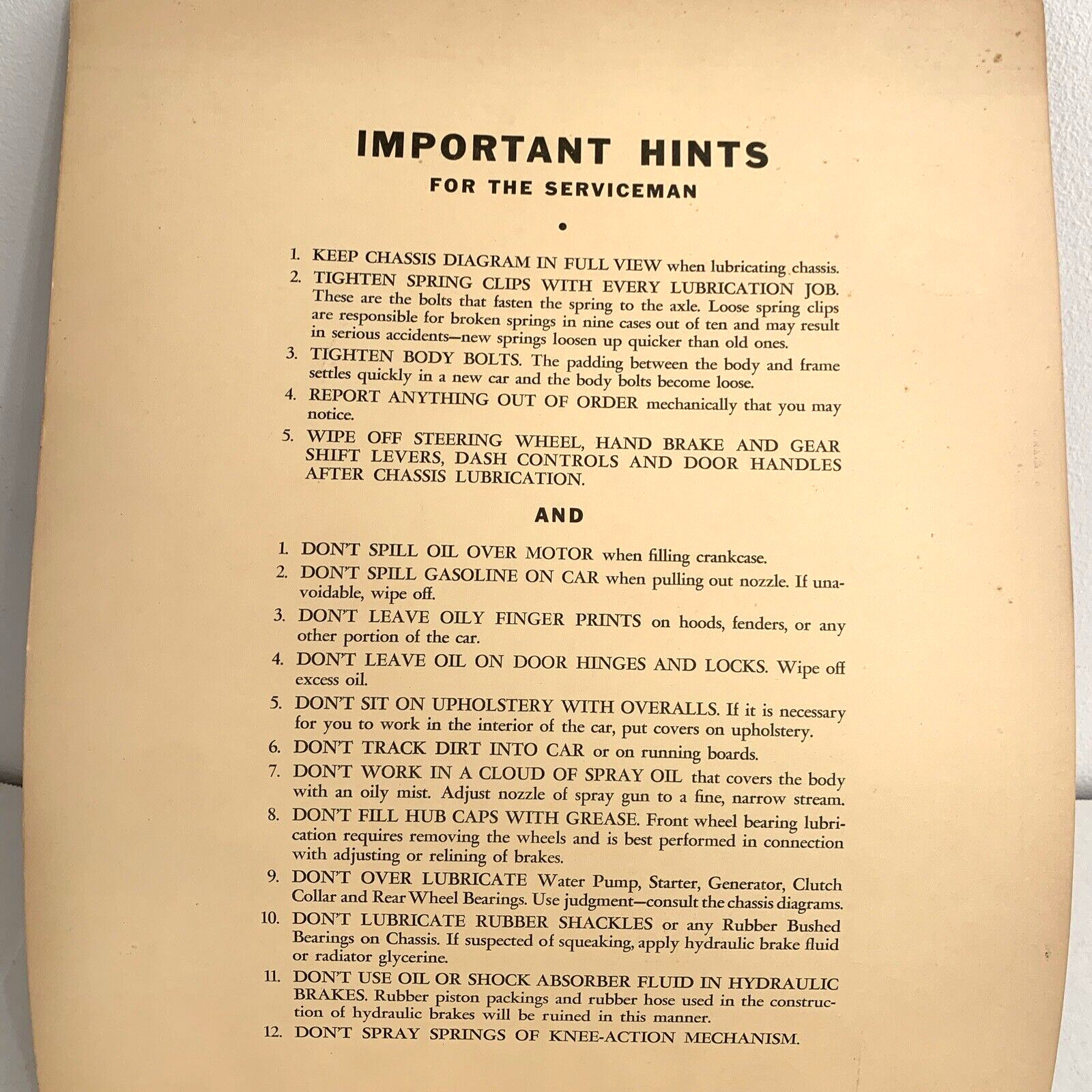 Veedol Lubrication Guide 1928-1934 Fantastic Condition For It's Age Cars, Truck