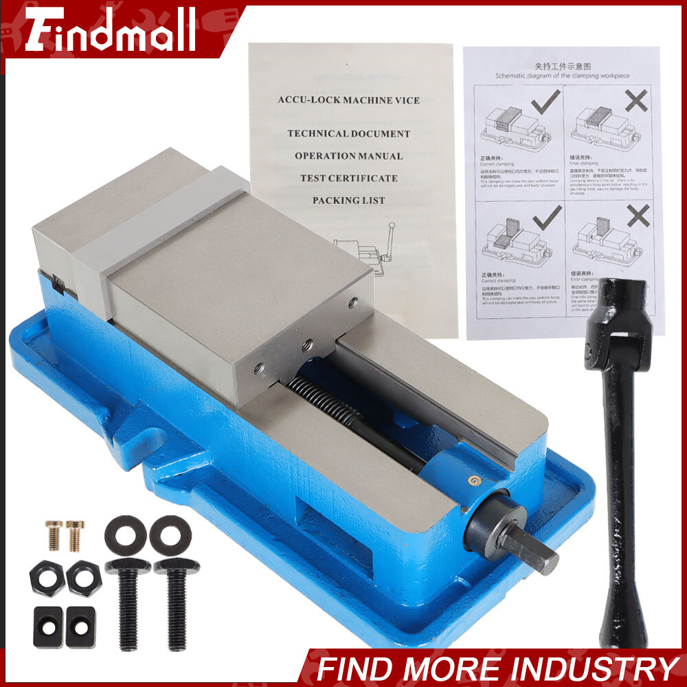 4-inch Precision Vise Lockdown Milling Machine Vise Clamping Vice Plier Milling