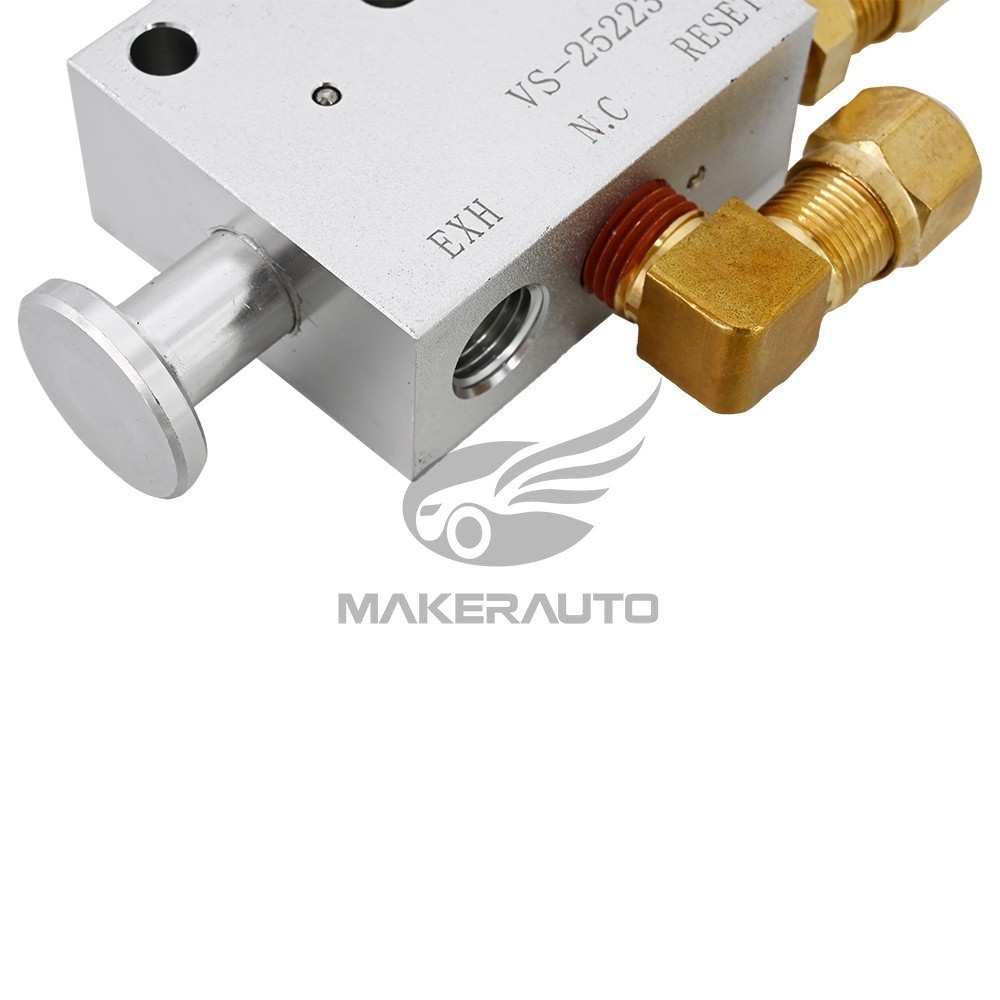 1Pcs 3-Way Auto Reset Valve w/Fittings For Hendrickson VS-25224 334-1846