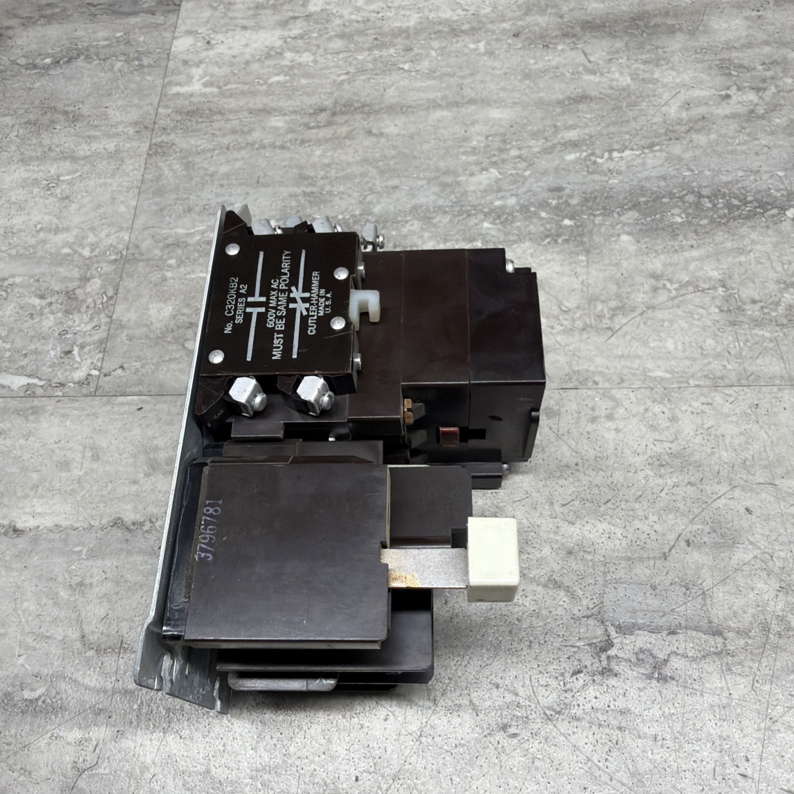 Cutler Hammer A10CN0 Size 1 Motor Starter W/ Overload Relay & Auxiliary, Tested