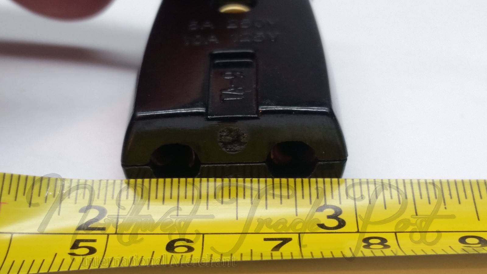 Replacement 6ft Power Cord for Vintage Small Appliance - 2 Round Pin 1/2" Spaced