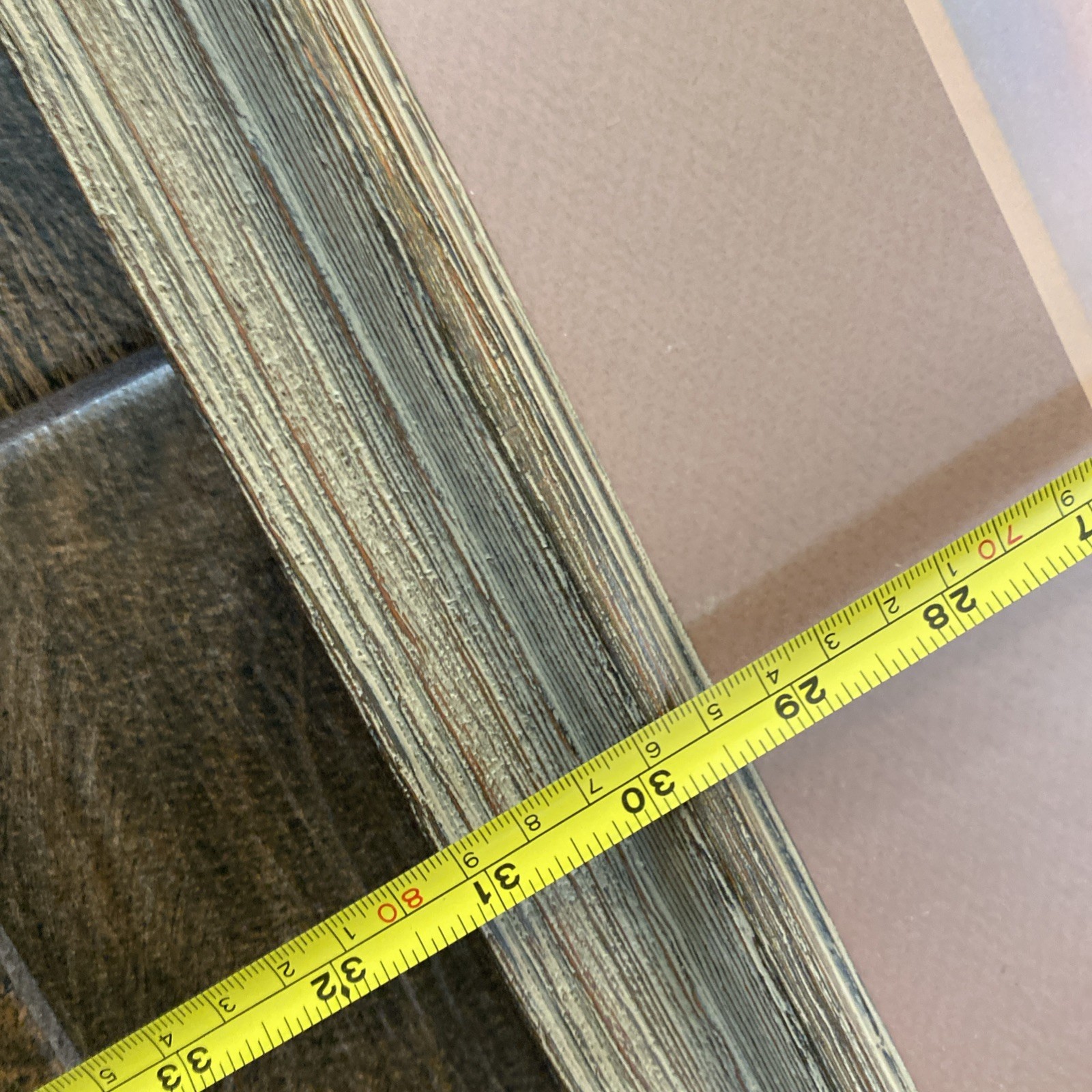 VINTAGE SANTA FE TRAINS ADVERTISEMENT LARGE FRAMED PRINT FOGG 41”x31”