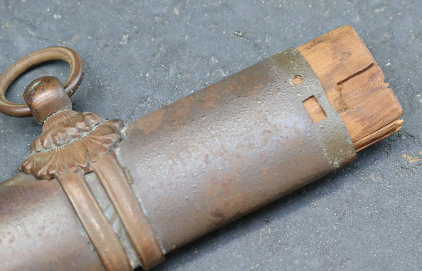 Rare Vintage NCO WWII Japanese Army Officer Sword Scabbard Sheath ONLY Katana