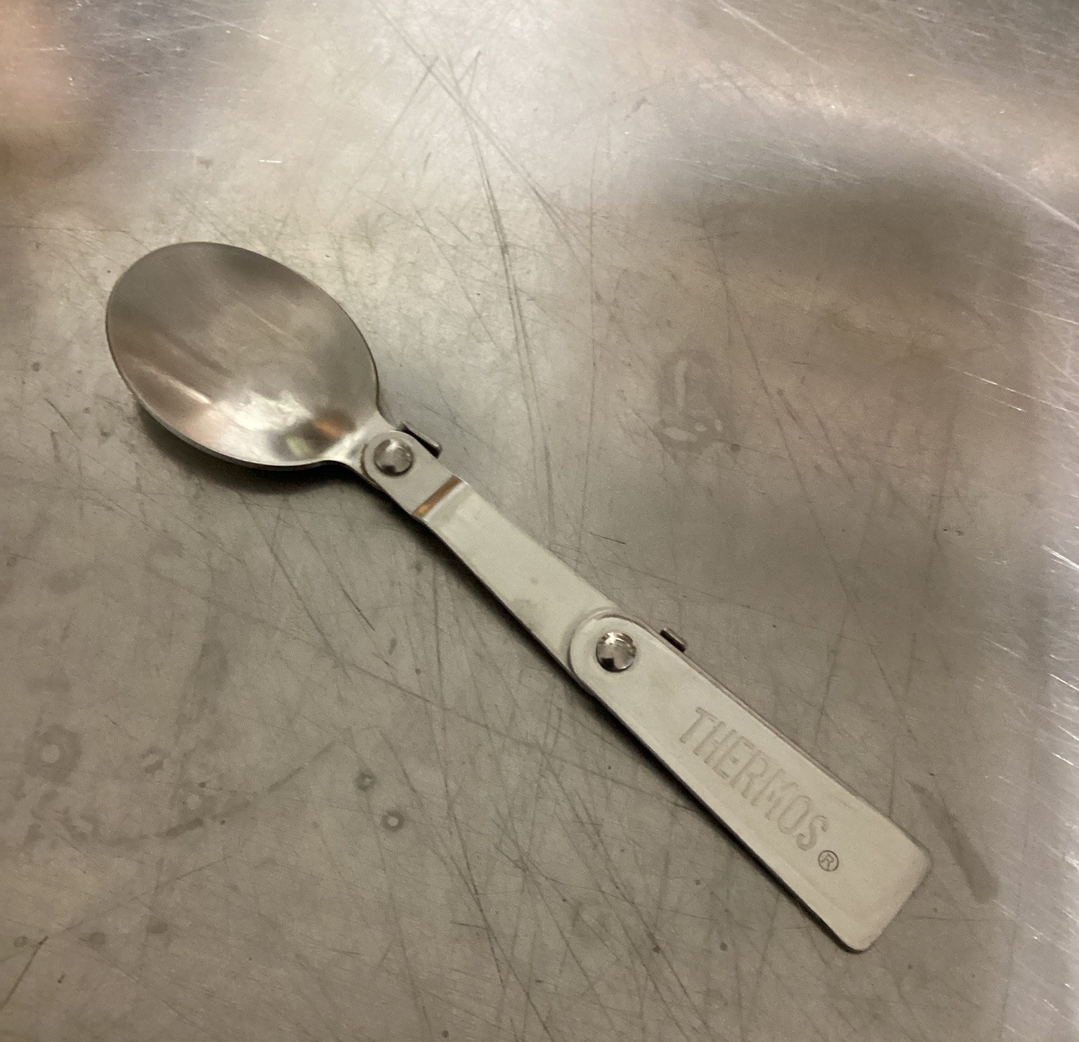 Thermos Stainless Steel Metal Folding Spoon