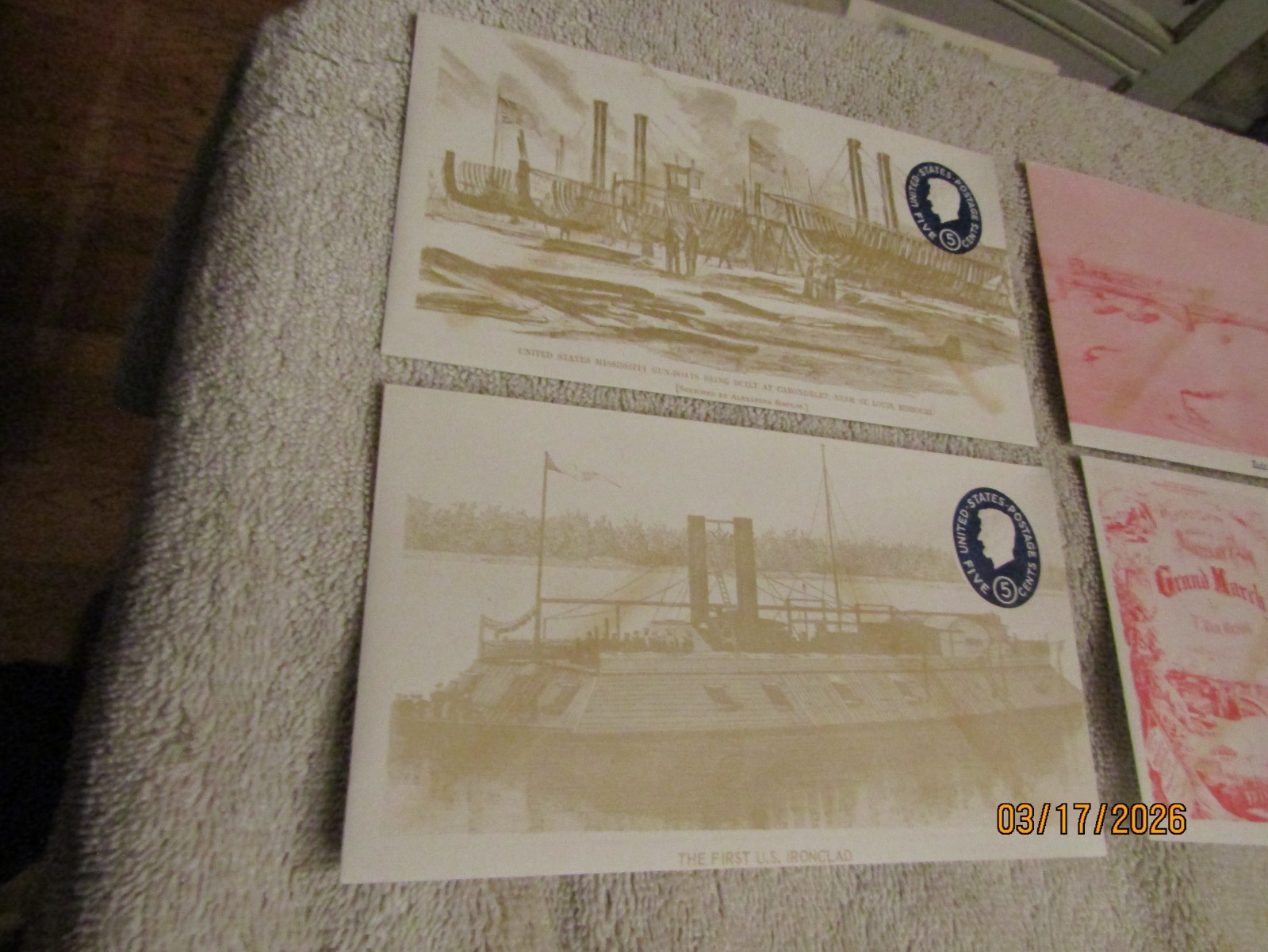 Philatelic Congress St Louis 1963 Eads Bridge Ironclad Gun Boats Envelopes FDC