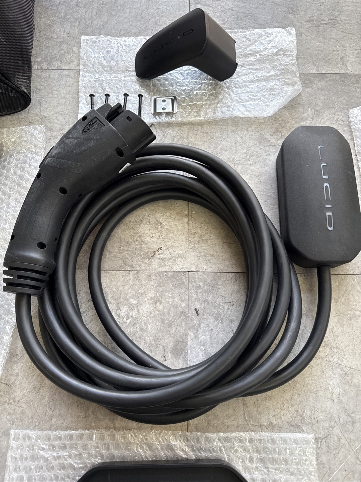 2022 - 2024 Lucid Air Charger EV Mobile Charging Cable cord 120v 12A NEMA 5-15