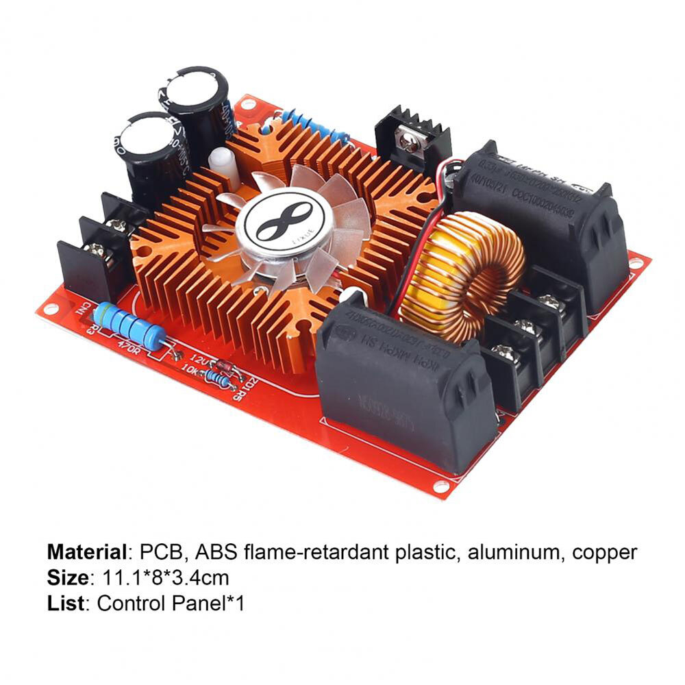 DC 12-30V ZVS Tesla Coil Flyback driver/SGTC/Marx Generator& Ignition Coil&Fan-