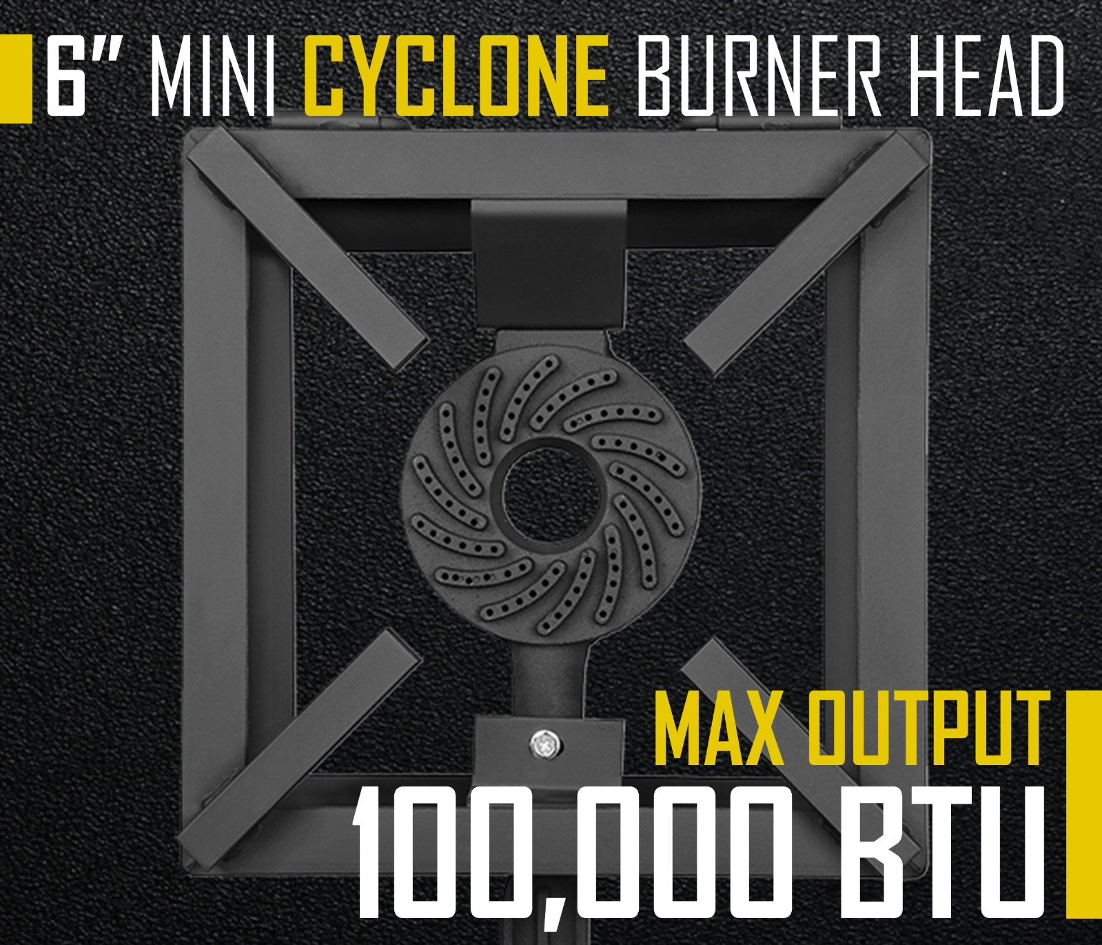 CONCORD 12" THE BLOCK BURNER Single Propane Outdoor Burner