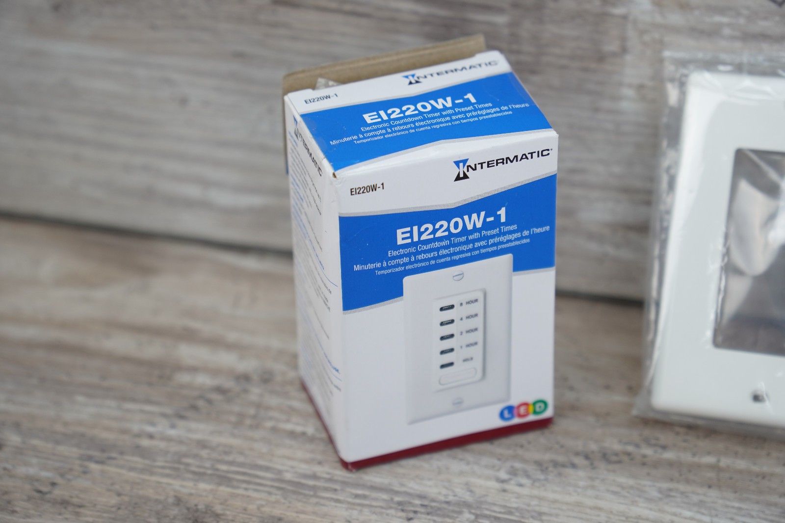 NEW QuietCool Combo 3 Speed Control Switch & 8 Hour Timer with 2-Gang Wall Plate