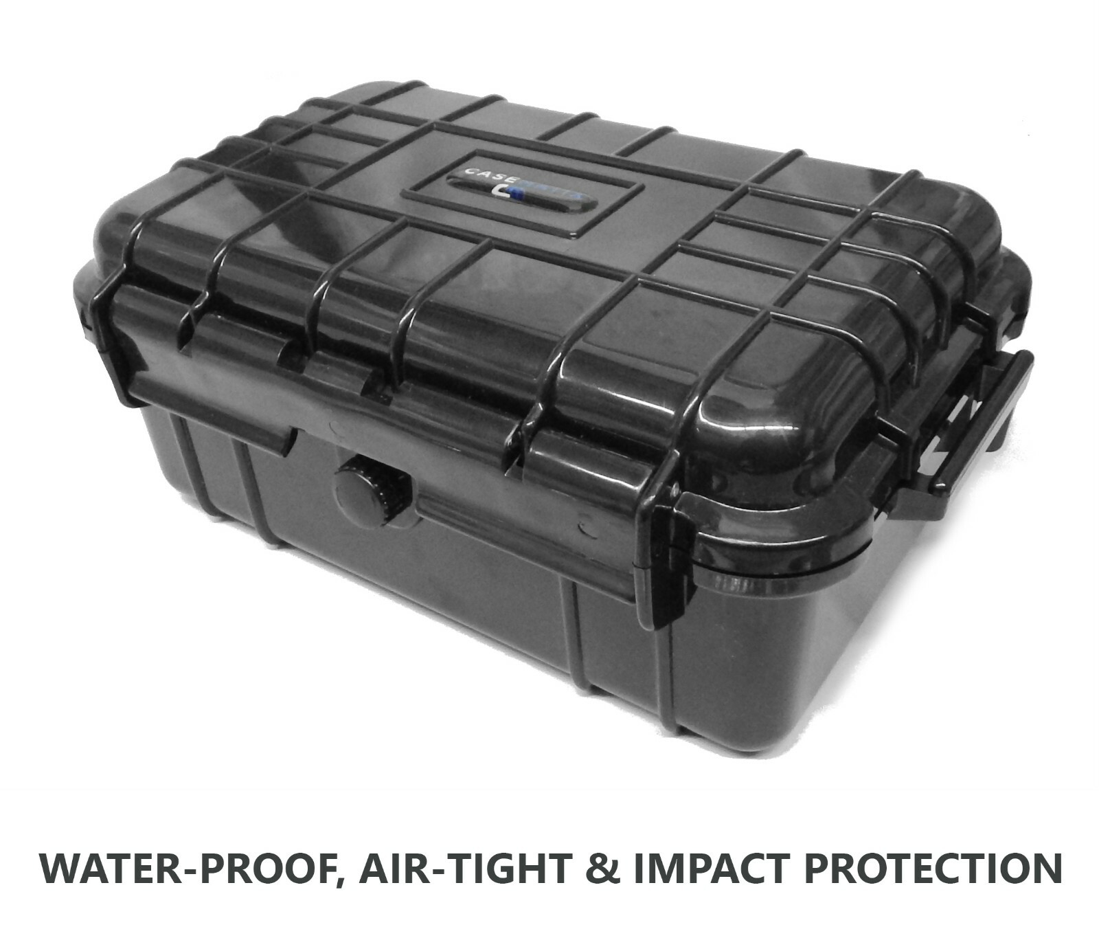 CM 9mm Ammo Box Fits 84 9mm Bullets in Waterproof Ammo Case with Ammo Crate Foam