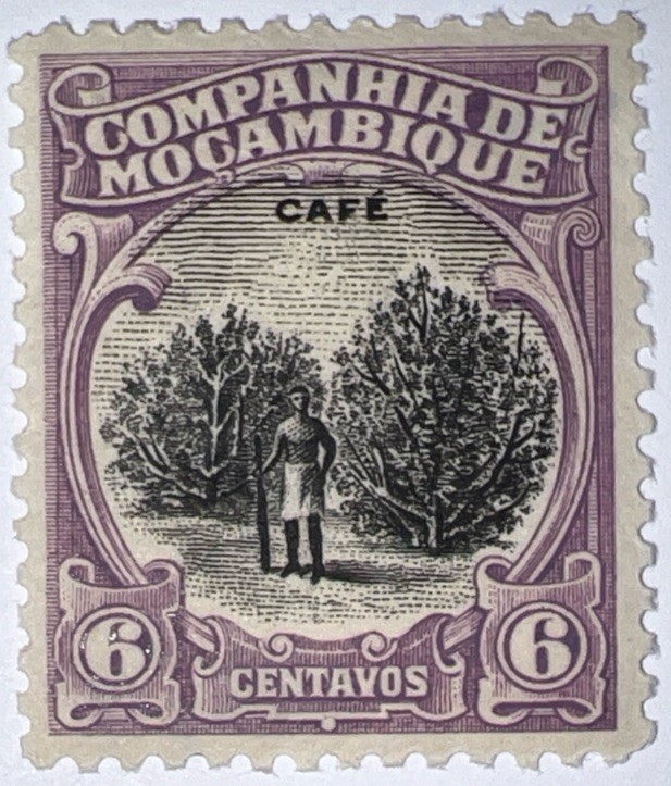 Travelstamps: 1925 Mozambique Stamps Sc #122 Mi 134 - 6c Coffe/Cafe Mint MOGH