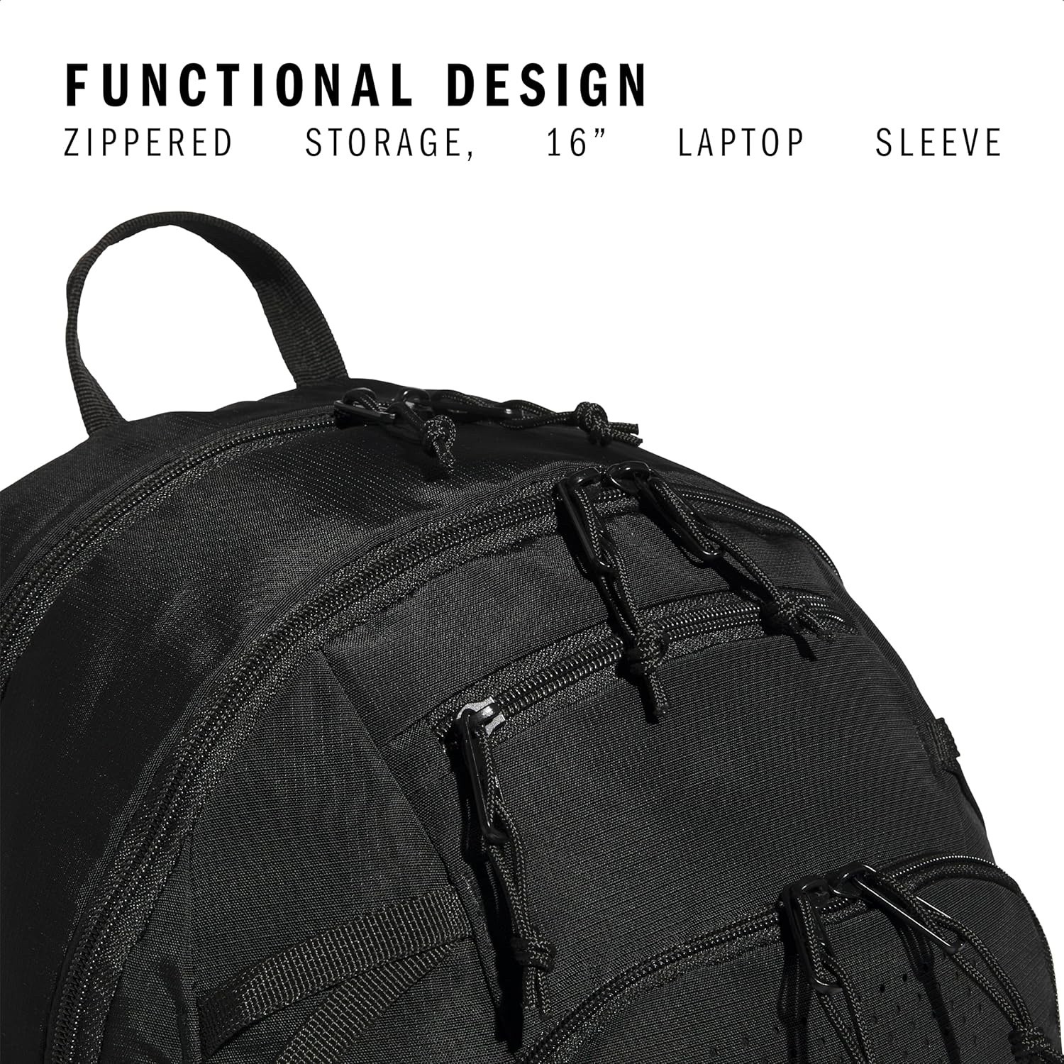 Adidas 3 Piece Bundle Backpack 34oz Water Bottle Alphaskin Headband Retail $107