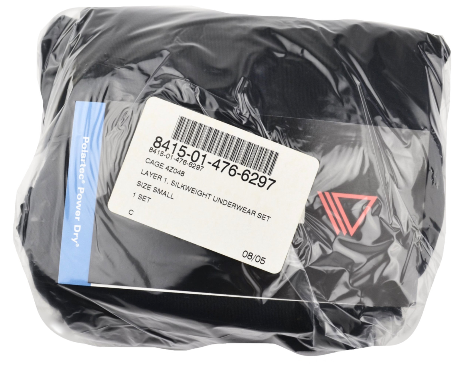 Polartec Peckham Level 1 Black Silk Weight Thermal Top Bottom Set Small Regular