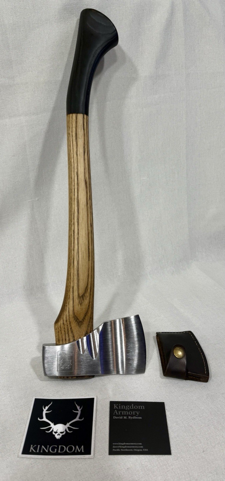 KINGDOM ARMORY, RYDBOM HERITAGE COLLECTION WOODSMAN HATCHET