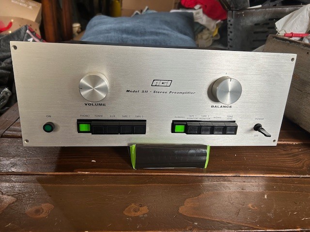 Vintage AGI 511  Preamplifier. READ.