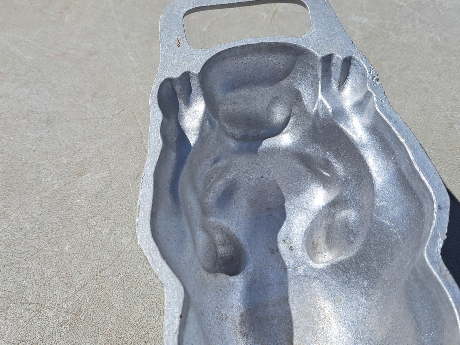 Ballak & Co Pudgy Pig cake pan vintage heavy aluminum St Louis MO