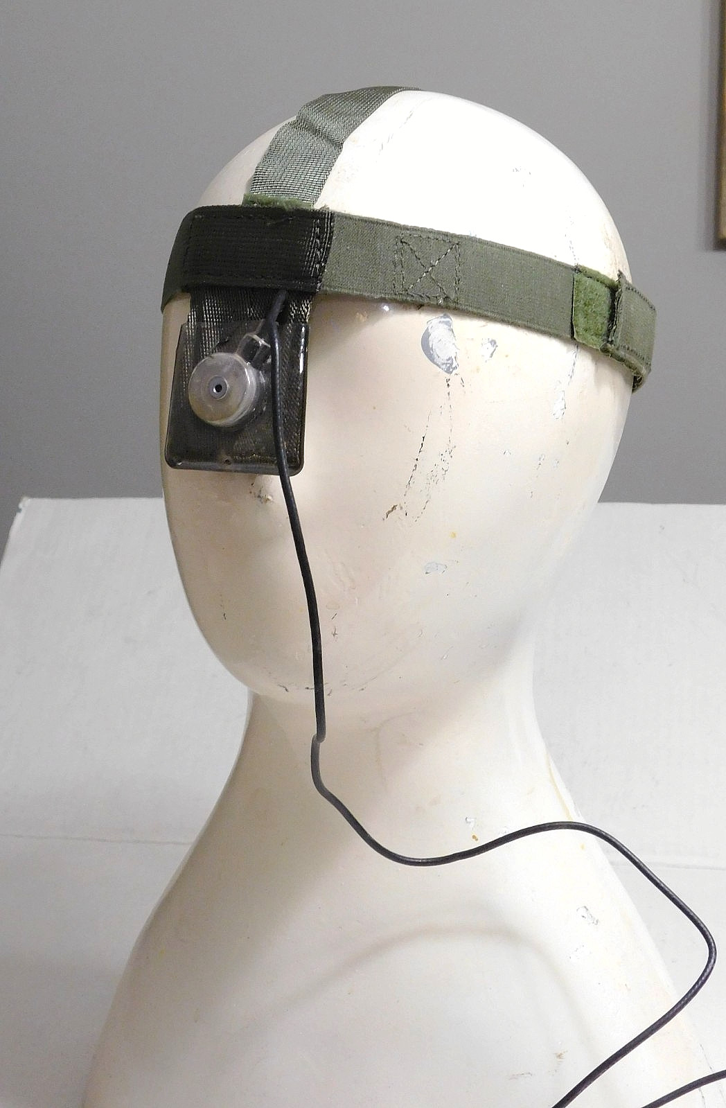 Military Headset SM-D-783172 Tactical Microphone with Strap NSN 5965-01-079-7939