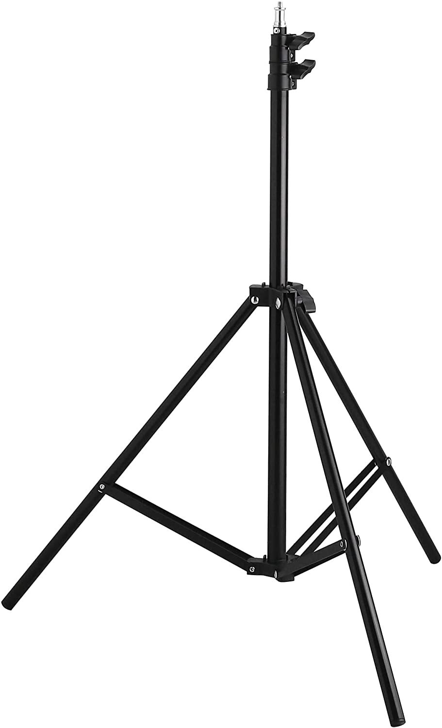 Fodoto 7 Feet / 2m Aluminum Compact Light Stand -Light Weight Video Photo Tripod