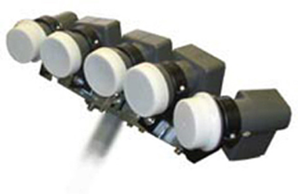 2 LNB ADD ON BRACKET HOLDERS MULTIPLE LNBFs to Offset FTA Ku Satellite Dish