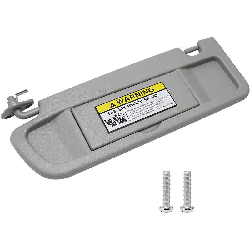 Left Driver Side Sun Visor for Honda Civic 2006-2011 Light Gray 83280-SNA-A01ZC