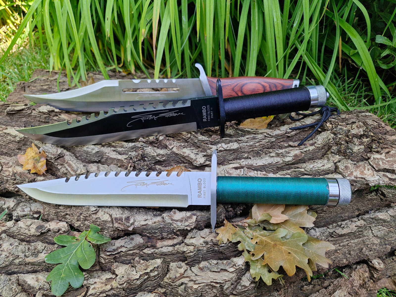 Hunting Knife Rambo Knife Set -Rambo 1/2/3 Complete Set Signature Edition-,,