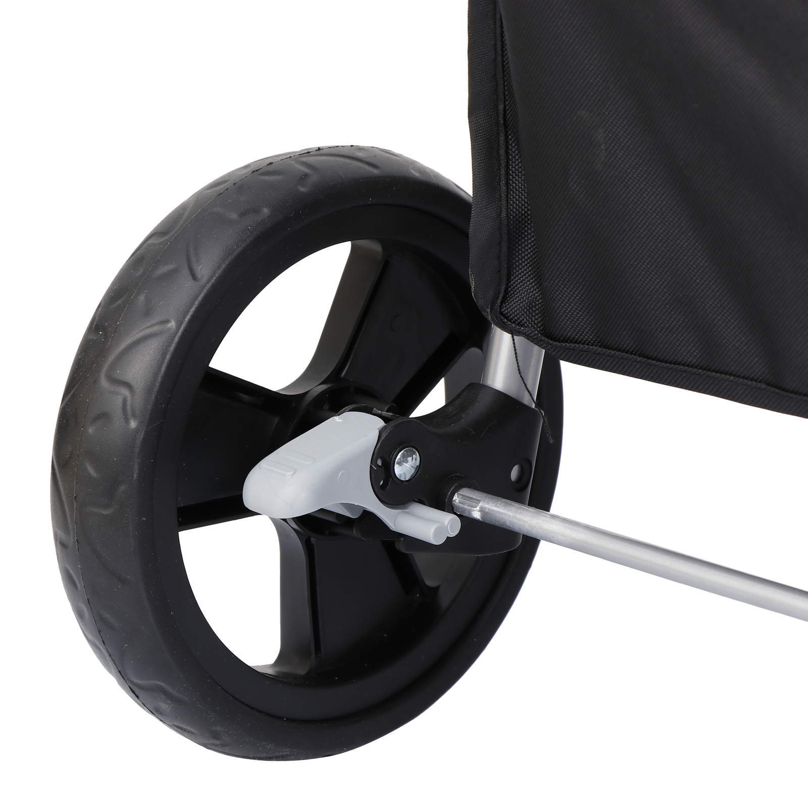 Dog Stroller Pet Travel Carriage 3 Wheeler w/Foldable Carrier Cart W/Cup Holder