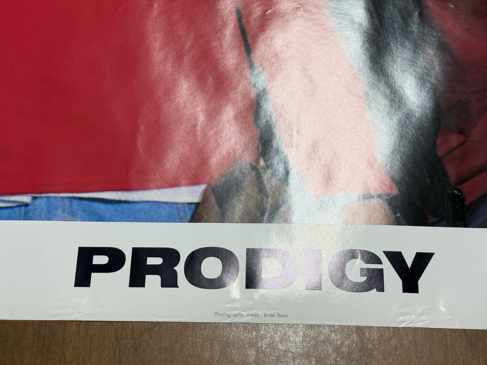 Prodigy Poster Vintage Original Punk Rave Techno 1990s Keith Flint Pyramid Rare