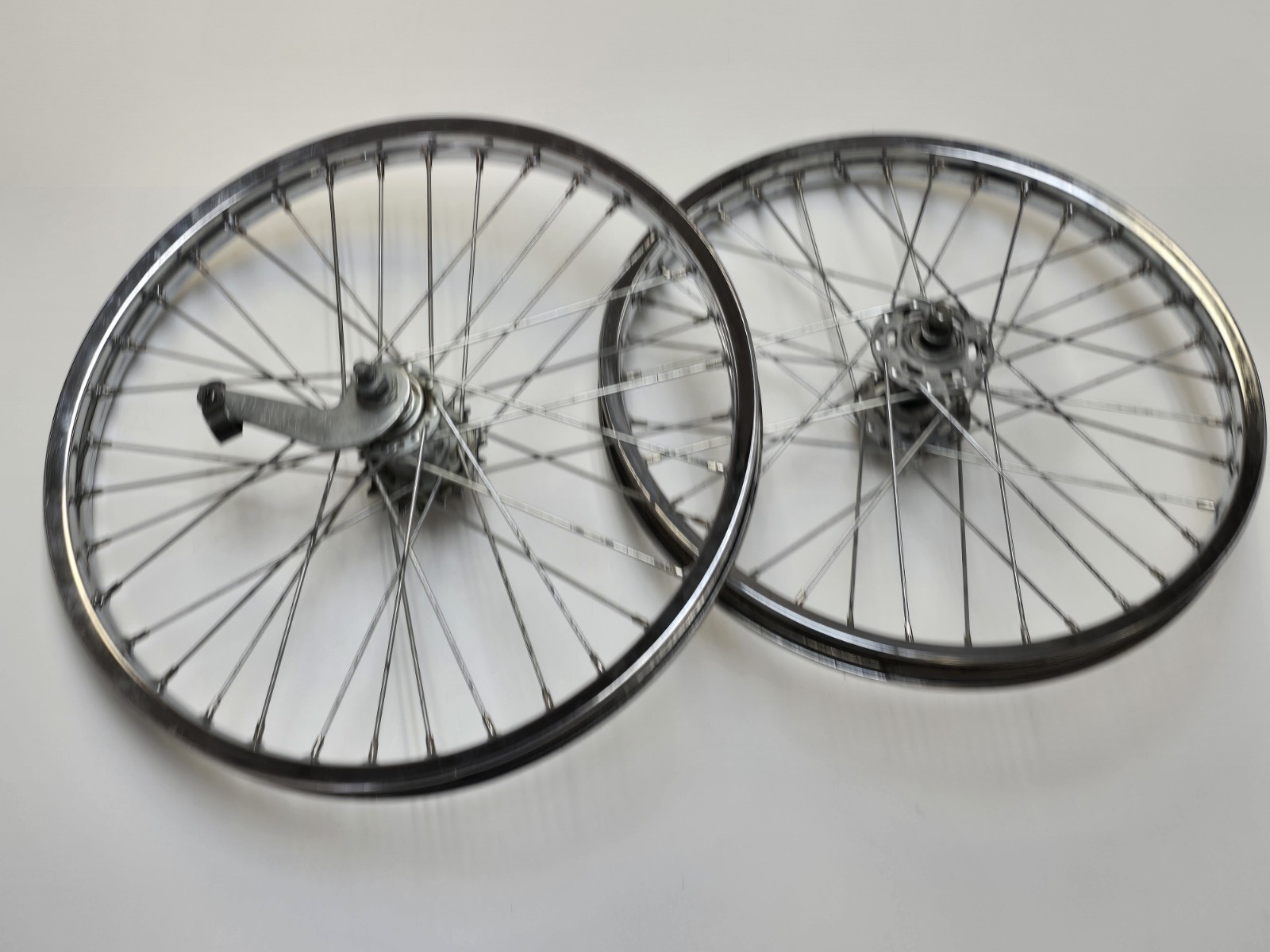 1974 Yamaha Moto Bike J60 Wheelset Femco 20" Wheels Long Axle ACS Bendix OS BMX