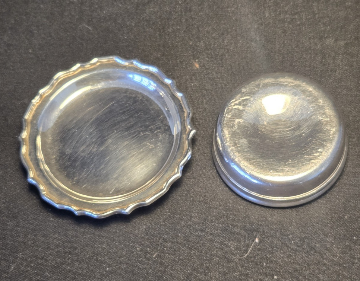 Antique Solid Silver Travelling Communion Set Sheffield 1936 125g Ecclesiastical