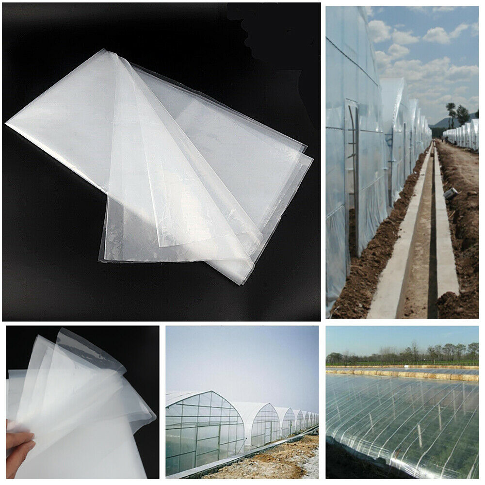 Greenhouse Plastic Cover Clear 6mil 5yr Poly Film 13-30 Widths x Various Lengths