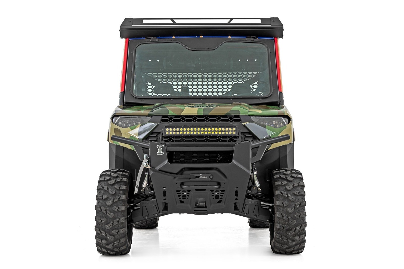 Rough Country Electric Tilt Windshield | Glass | Polaris Ranger XP 1000