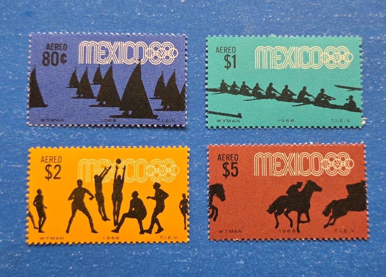Mexico Stamps, Scott C335-C338 MNH