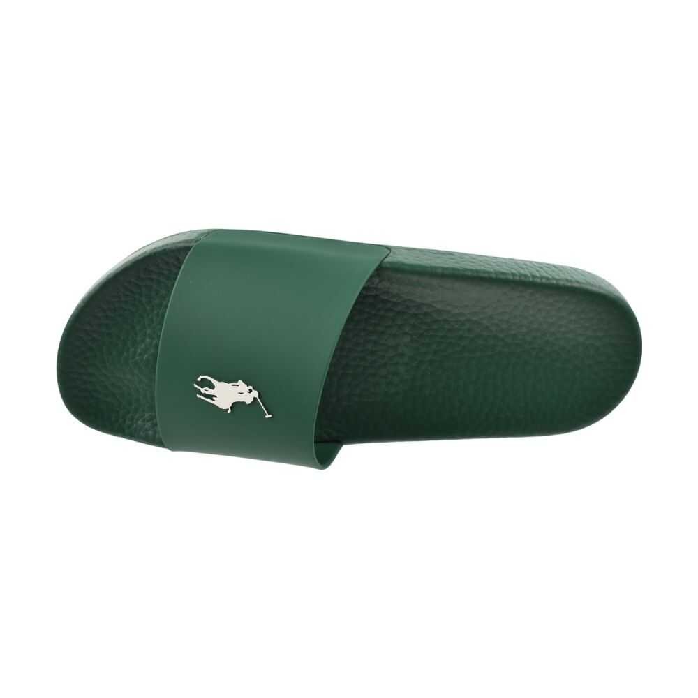 Polo Ralph Lauren Signature Pony Men's Slides Green/White 809P07314-002