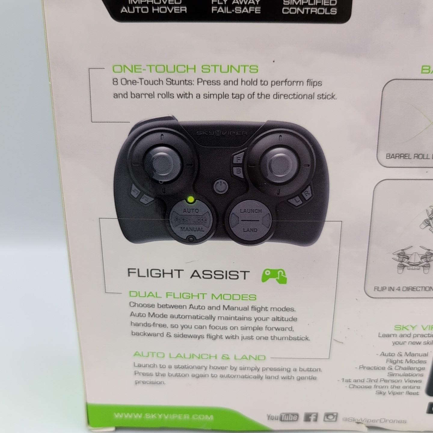 Sky Viper M550 Nano Drone - Brand New