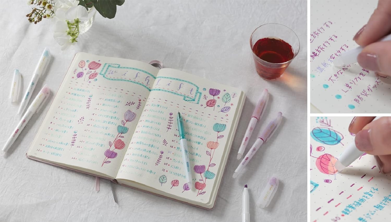 Pilot ILMILY Color two color 0.4mm Gel Ink Ballpoint Pens (Pack of 6), LIL-25S4